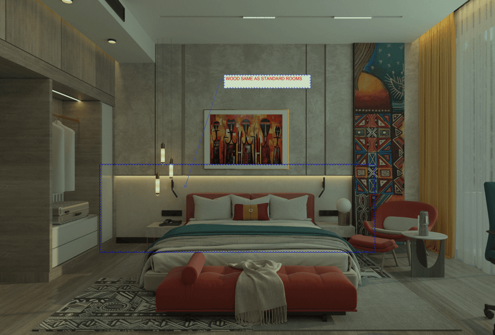 Logo Hayk Resort Suite floor plan
